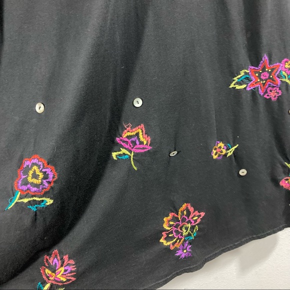 Vintage Embroidered Maxi Skirt Size Medium - Picture 5 of 6